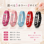 キラキラ☆彡 名入れ首輪